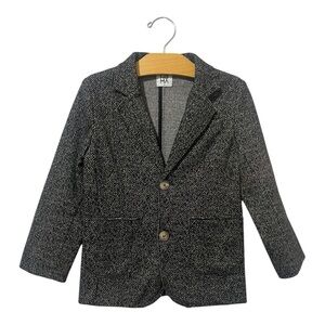 NOMA Boys Blazer Jacket Size 8 Herringbone Cotton Poly Blend Formal